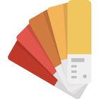 Color palette icono