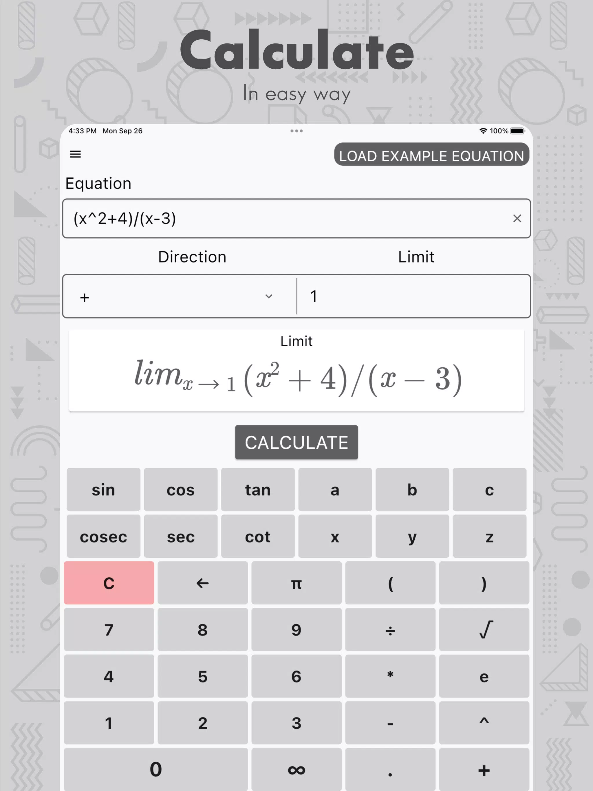 Calculateur de limite solveur APK pour Android Télécharger