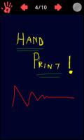 Bloc-notes Handprint Affiche