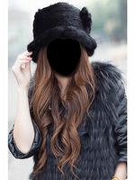 Women Winter Cap Photo Frames تصوير الشاشة 2