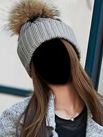 Women Winter Cap Photo Frames تصوير الشاشة 3