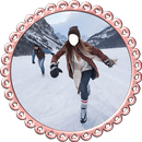 Girls Ice Skating Selfie APK