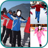 Baby Ice Skating Photo Editor icon