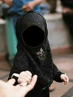 Baby Hijab Photo Suit Screenshot 1