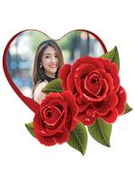 Red Rose Photo Montage تصوير الشاشة 1