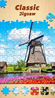 Jigsaw Puzzles الملصق