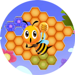 Bee Puzzle - Hexagon game