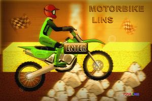 Motocross Racing Lins Affiche