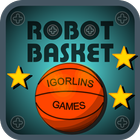 Basketball Robot Lins ไอคอน