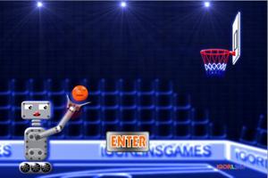 Basketball Robot Lins Affiche