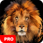 Lion Fonds d'écran 4K icône