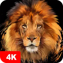 Descargar XAPK de Fondos de pantalla con león 4K
