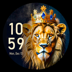 Lion Watch Face for Wear OS icône