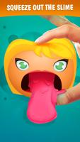 Liquid slime: antistress toys الملصق