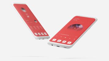 Liquid Animation Klwp تصوير الشاشة 1