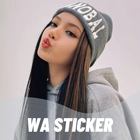 Lisa Blackpink WASticker ikon