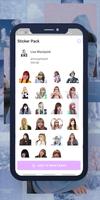 Lisa Blackpink WASticker 海報