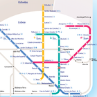Official Lisbon Metro Map 🇵🇹 icône
