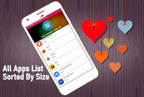 List My Apps ( Sorted By Name , Sorted by Size) اسکرین شاٹ 2