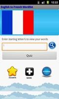 English to French Wordlist Cartaz