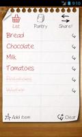 Shopping list -  ListOn Basic Affiche