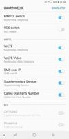 Ustawienia IMS Samsung (VoLTE) screenshot 1