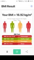 BMI Calculator capture d'écran 1
