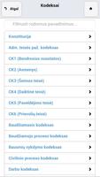 Infolex.Kodeksai screenshot 1