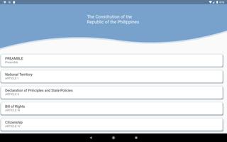 Philippine Constitution screenshot 3