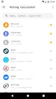 Cryptocoin Mining Calculator постер
