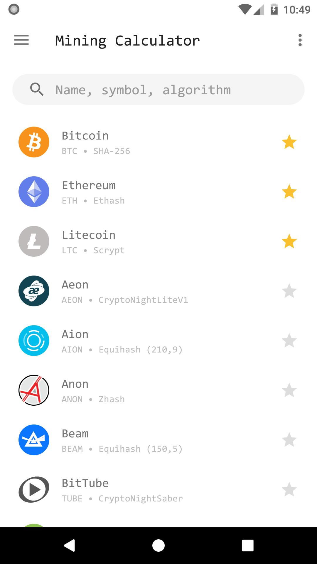 Cryptocoin Mining Calculator APK for Android Download