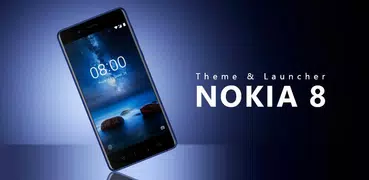Launcher - Nokia 8 theme