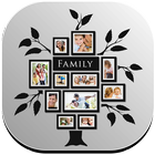 Family Photo Frame Zeichen