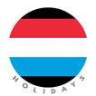 Luxembourg Holidays : Luxembourg Calendar