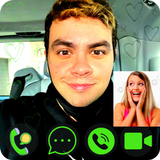 Luccas Neto video call & chat ícone
