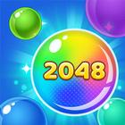 lucky bubble 2048 icon