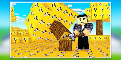 Mods Lucky Block for MCPE Poster