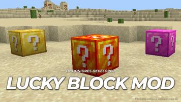 block mod for minecraft الملصق