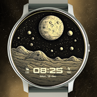Lunar Moon Phase Watch Faces icône