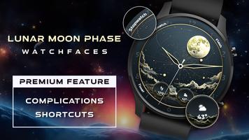 Lunar Moon Phase Watch Faces capture d'écran 1