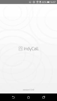 IndyCall - Free calls to India poster
