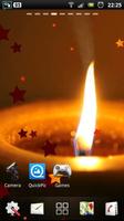 candle live wallpaper poster