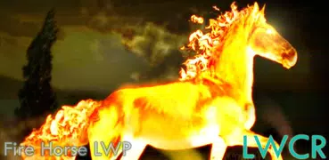 fire horse live wallpaper