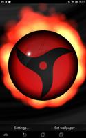 Rin - Sharingan Live Wallpaper syot layar 1