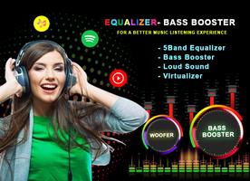 Music Equalizer for bluetooth Affiche