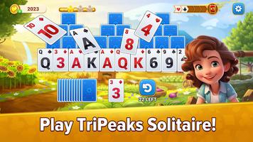 TriPeaks Solitaire الملصق