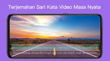 Terjemah sari kata video penulis hantaran