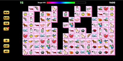 Connect - Pair Matching Puzzle Animal capture d'écran 2