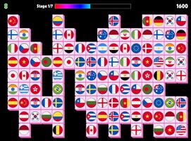 Connect - Pair Matching Puzzle Flags syot layar 2
