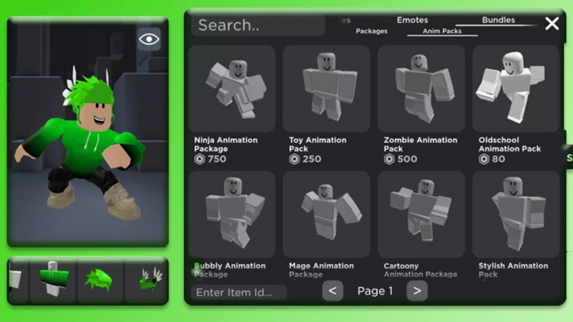 Catalog Avatar Creator para ROBLOX - Jogo Download